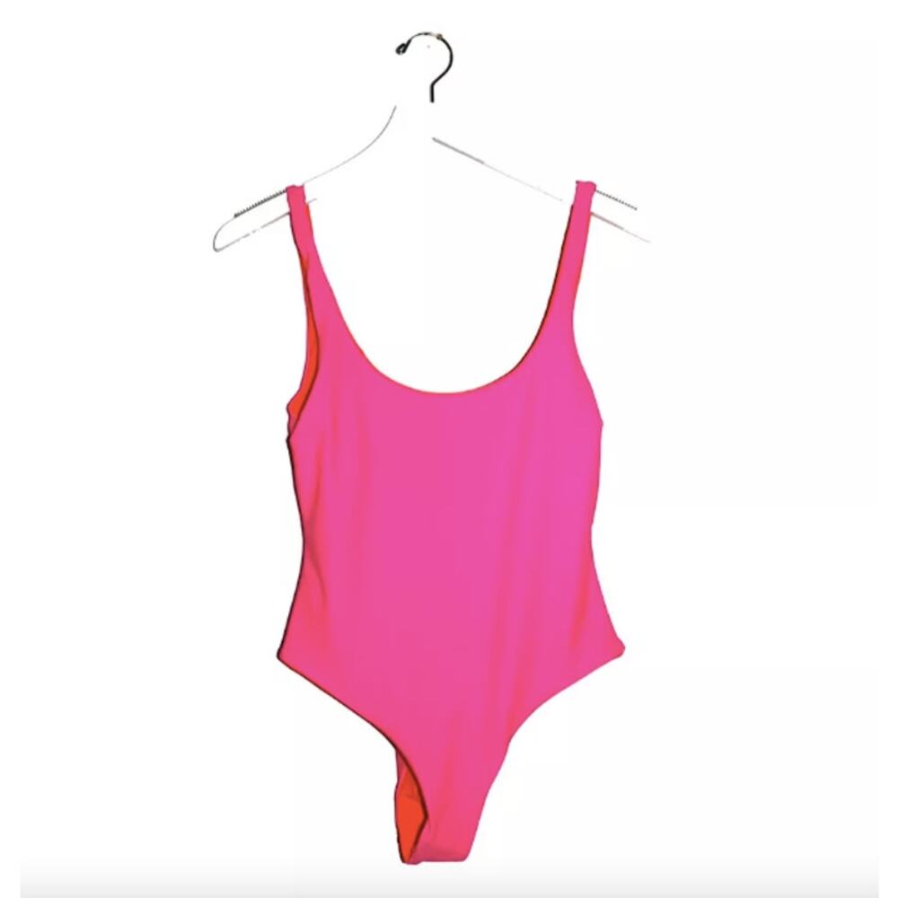 Cynthia Rowley Reversible Love Dove One Piece Bathing Suit - Picture 11 of 12